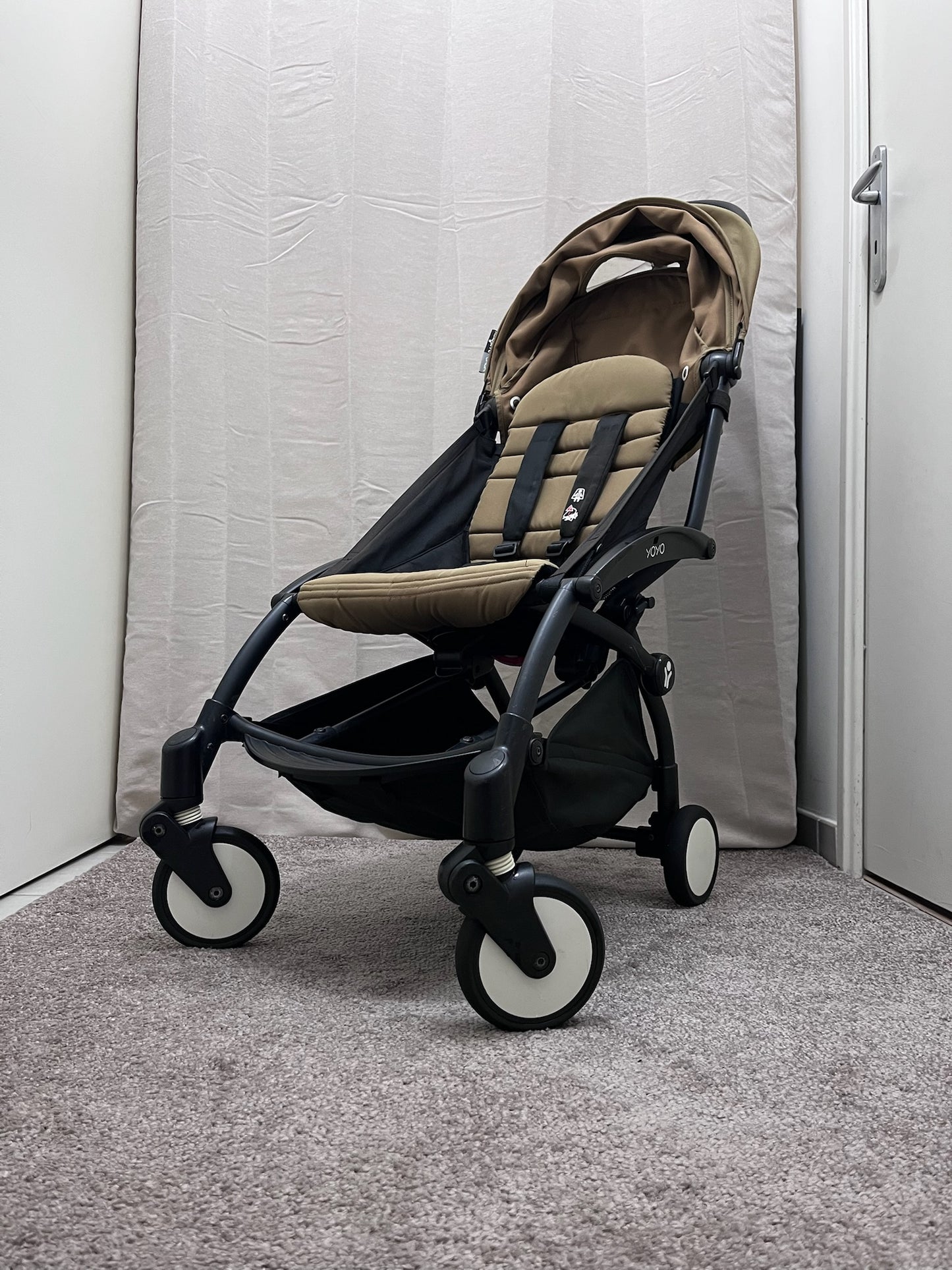Poussette YOYO Stokke - pack 0+ et 6+ toffee