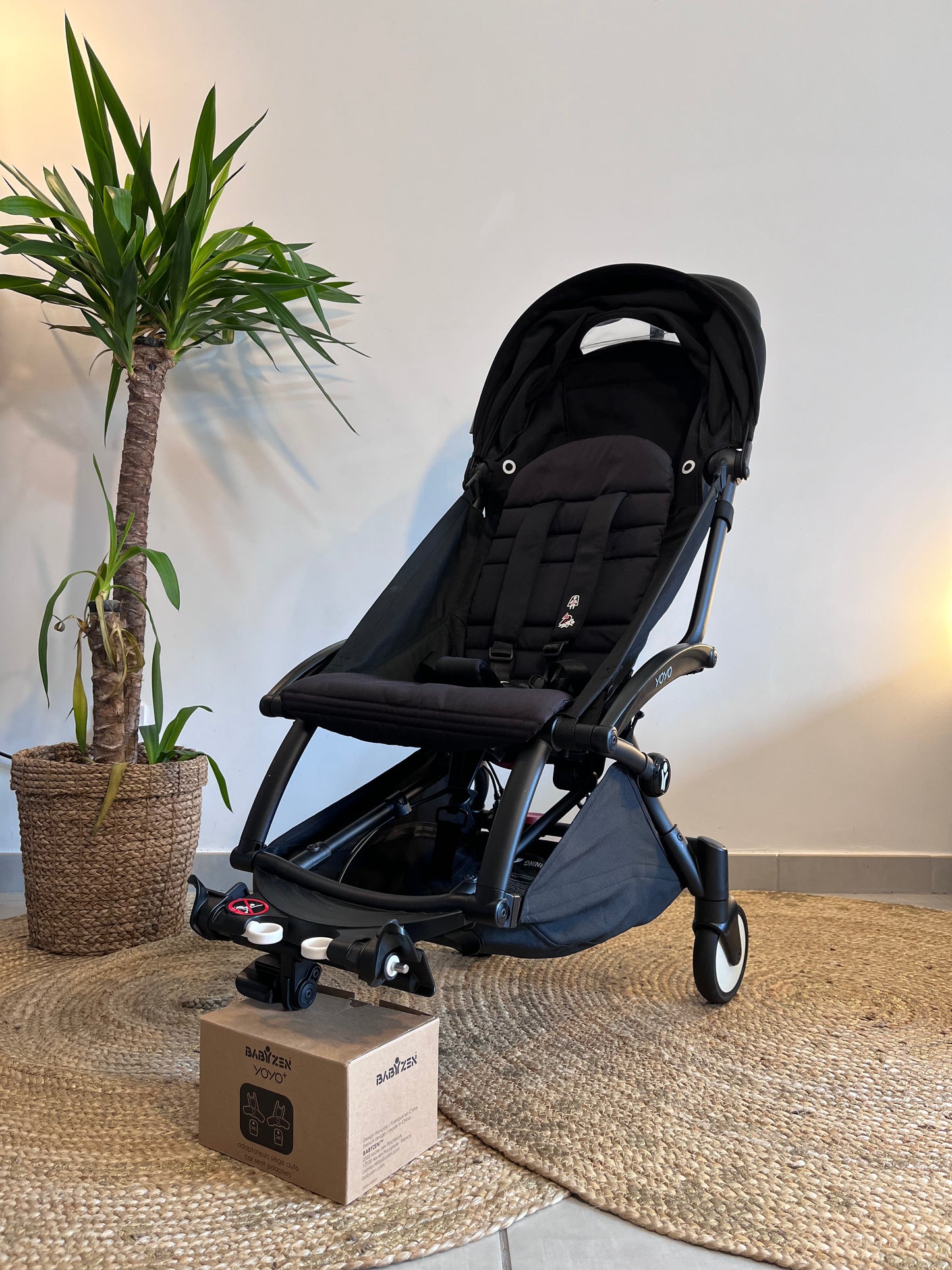 Poussette BABYZEN YOYO Connect avec Pack 6+ Noir