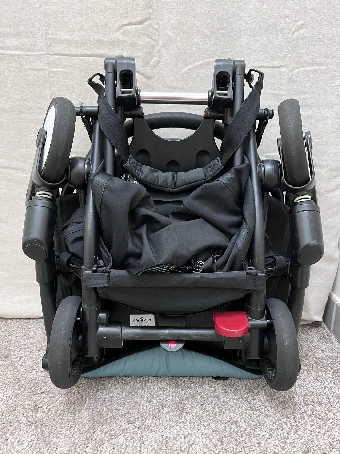 Poussette YOYO Stokke avec nacelle et pack 6+ aqua