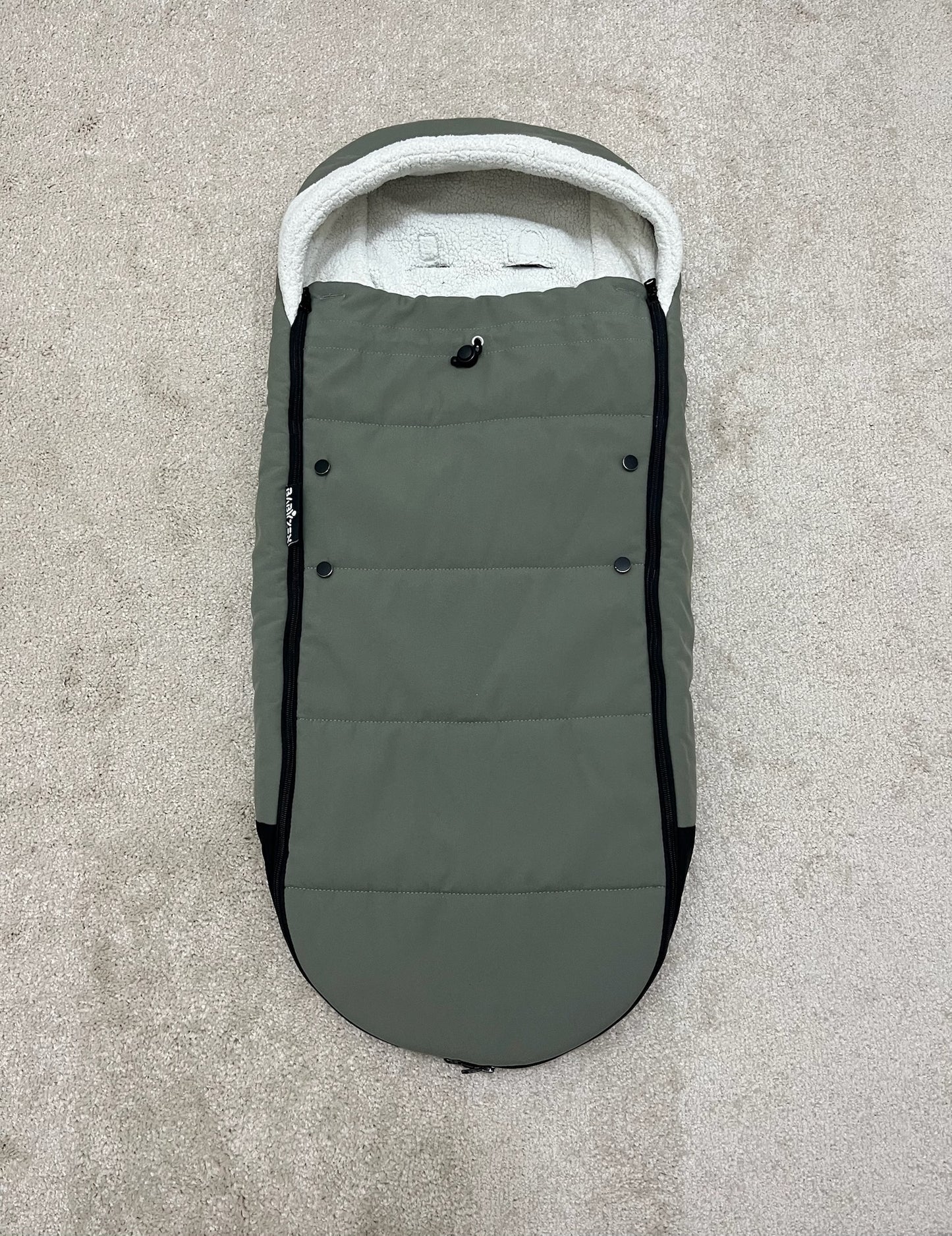 Chancelière olive poussette yoyo Babyzen Stokke