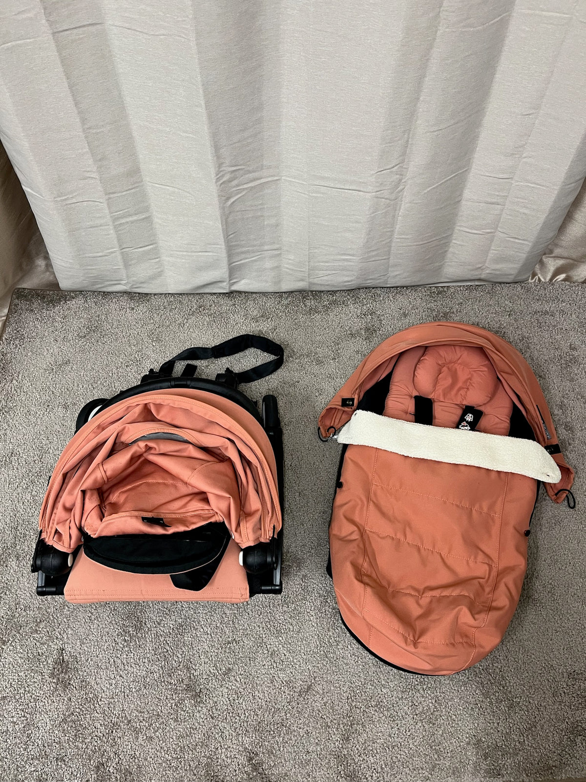 YOYO Ginger — Pack 0+ & 6+ Poussette Reconditionnée Premium Babyzen Stokke
