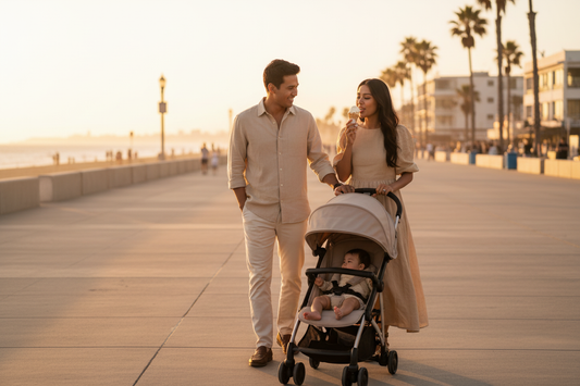 Quelle poussette compacte choisir pour voyager ? Le guide des parents malins