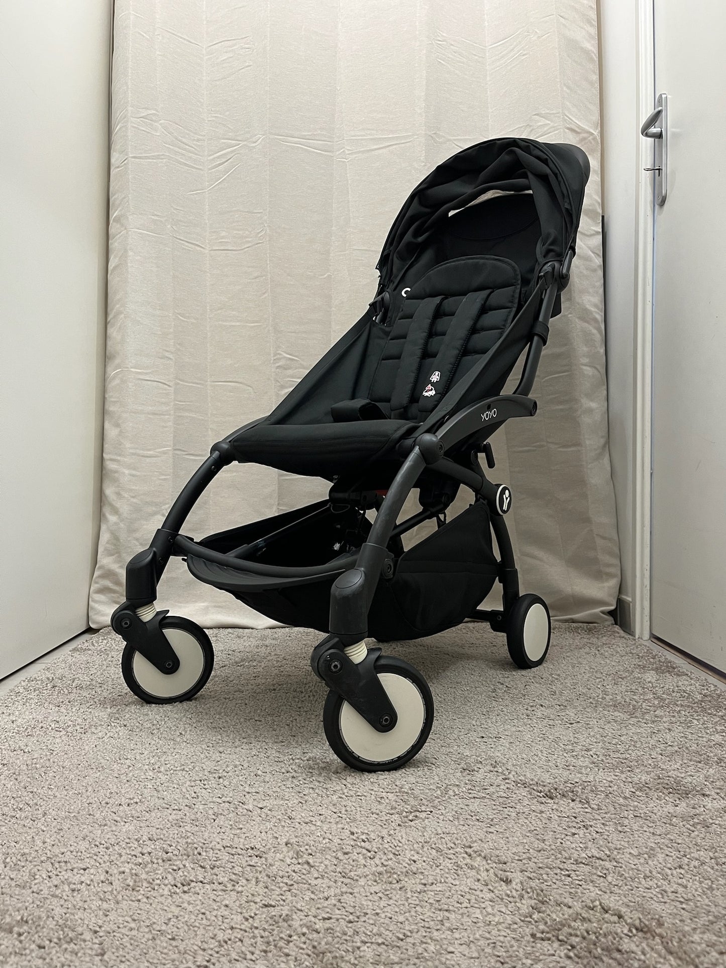 Poussette YOYO3 Stokke - pack 0+ et 6+ noir