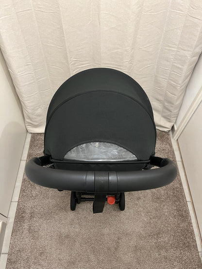 Poussette YOYO3 Stokke - pack 0+ et 6+ noir