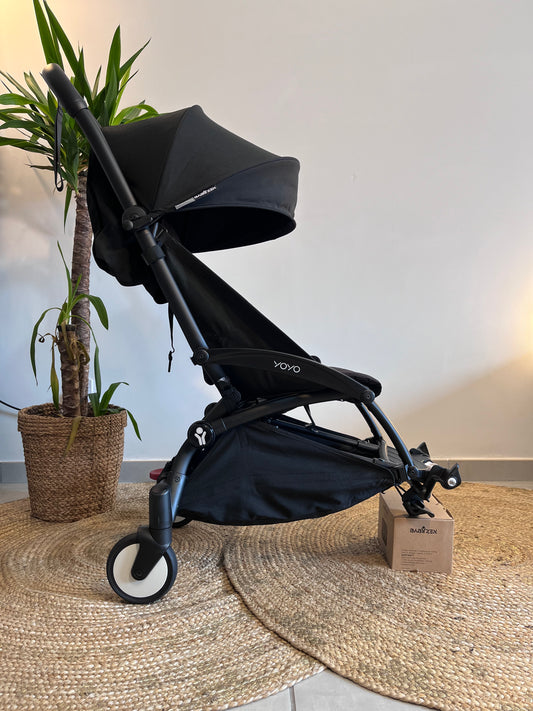 Poussette BABYZEN YOYO Connect avec Pack 6+ Noir
