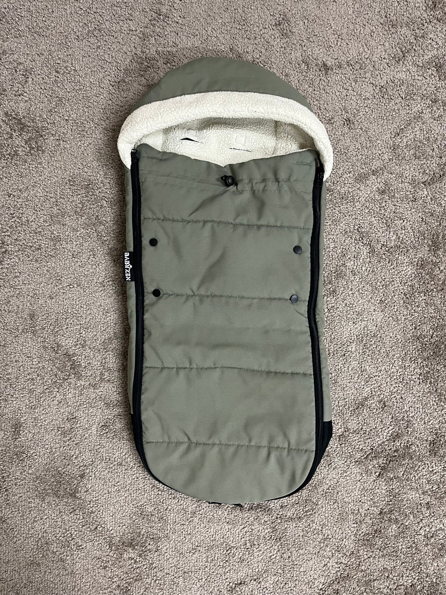Chancelière Olive YOYO — Confort Hiver Pack 6+ Babyzen Stokke