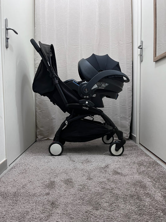 Poussette YOYO Stokke cosy Besafe Izi Go Modular I Size et pack 6+ noir