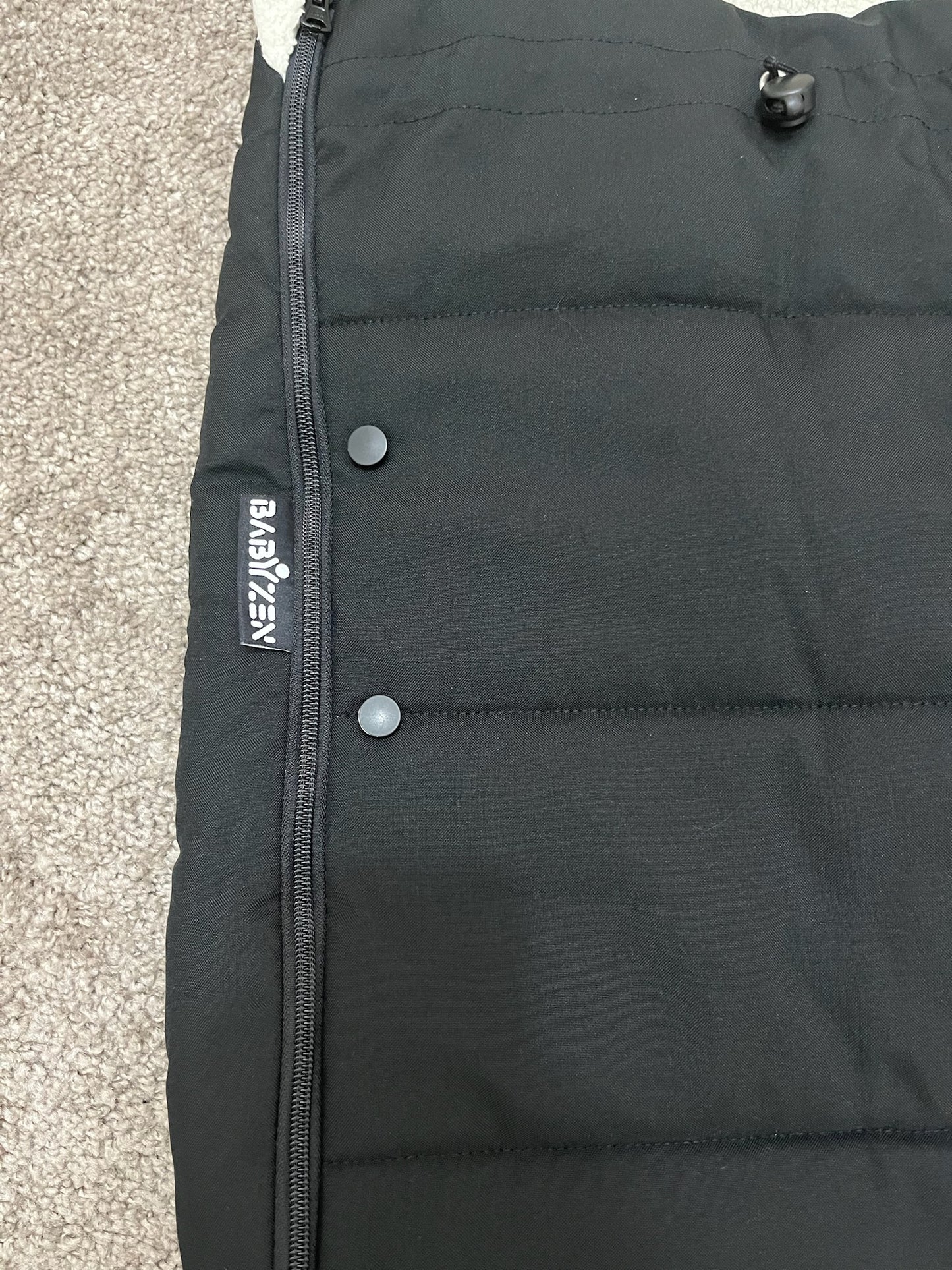 Chancelière Noire YOYO — Confort Hiver Pack 6+ Babyzen Stokke
