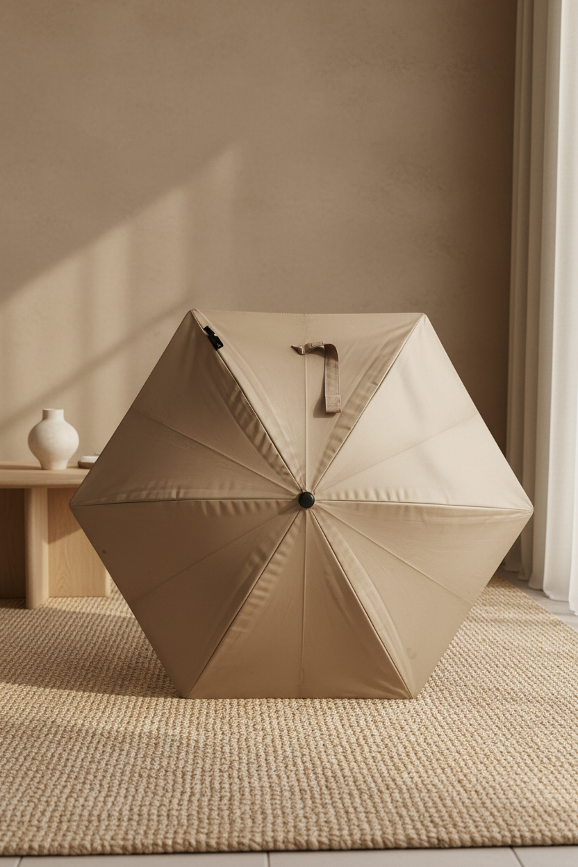 Ombrelle taupe poussette yoyo Babyzen Stokke