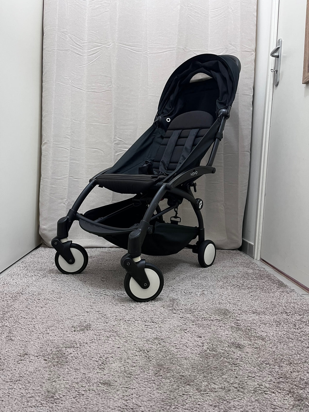 YOYO Noir — Pack 6+ Poussette Reconditionnée Premium Babyzen Stokke