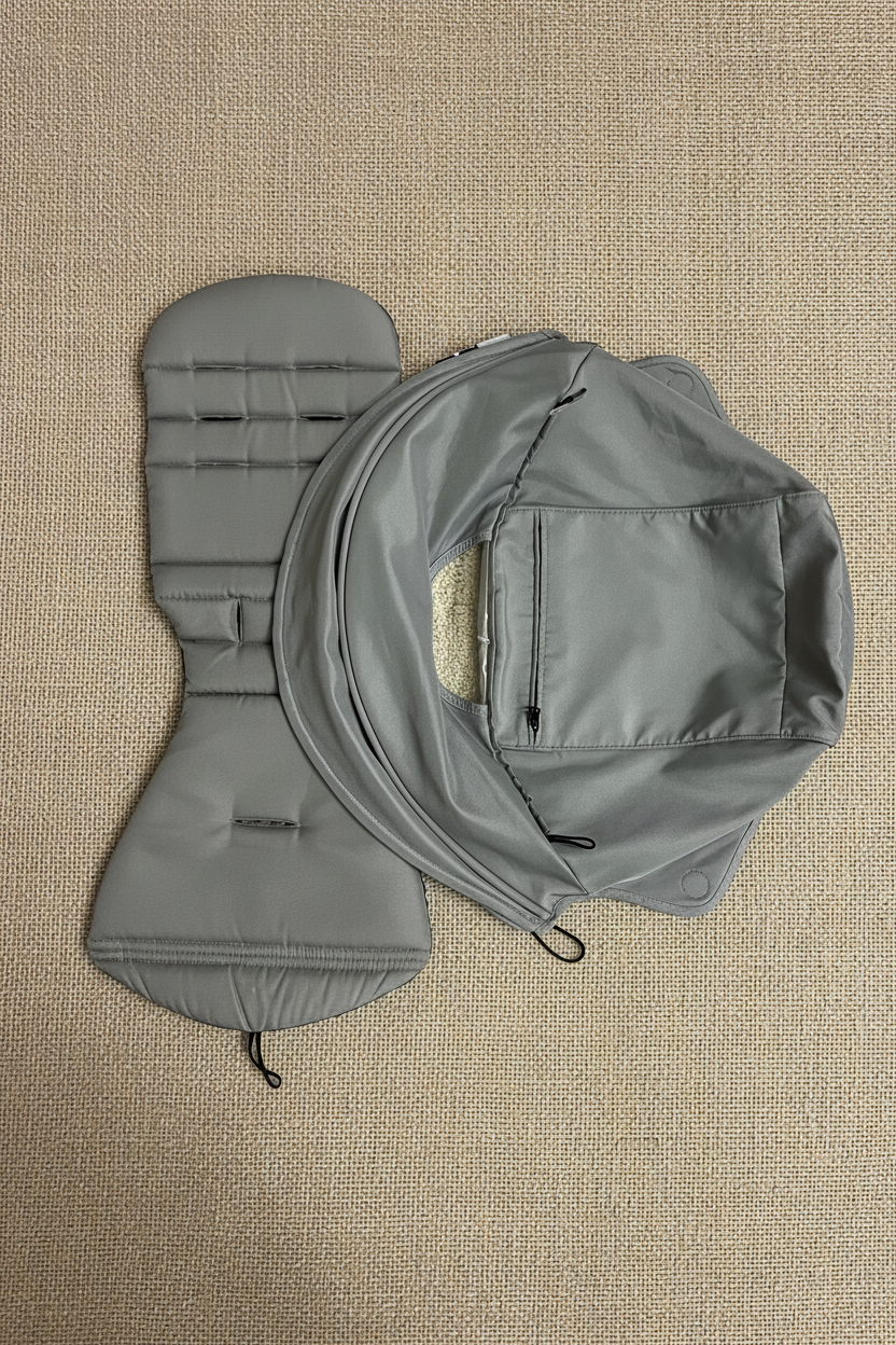 Pack 6+ Gris YOYO — Siège + Capote Poussette Babyzen Stokke
