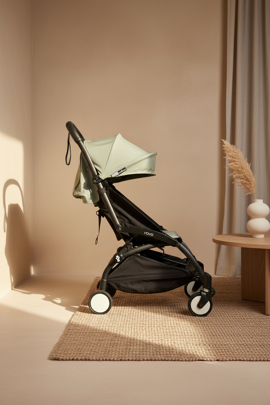 YOYO Olive — Pack 6+ Poussette Reconditionnée Premium Babyzen Stokke