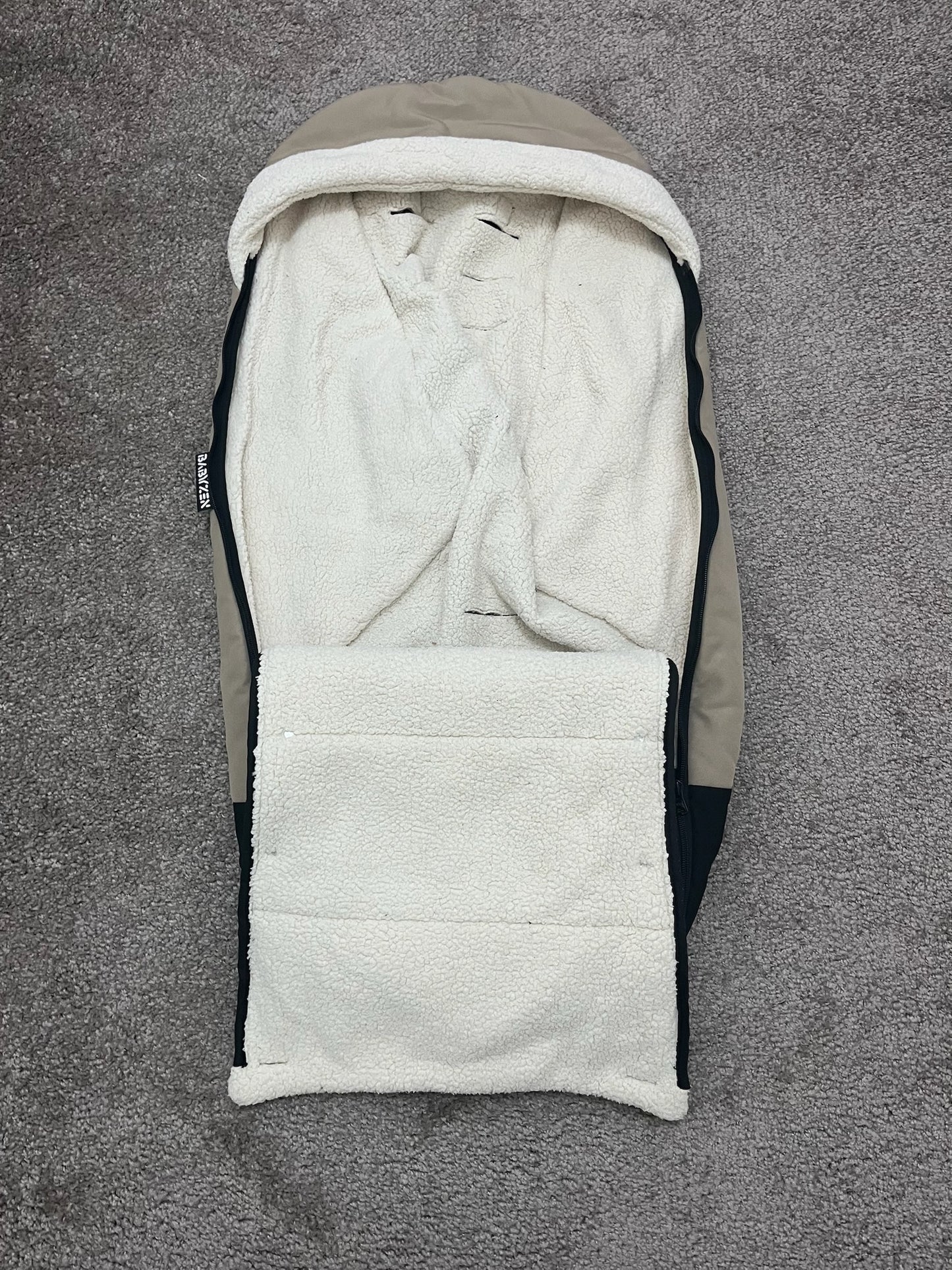 Chancelière Taupe YOYO — Confort Hiver Pack 6+ Babyzen Stokke