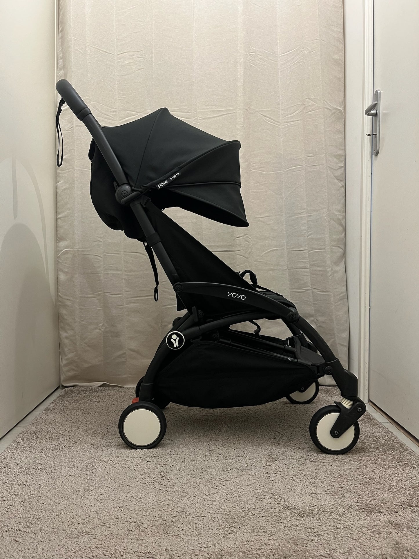 Poussette YOYO3 Stokke - pack 0+ et 6+ noir