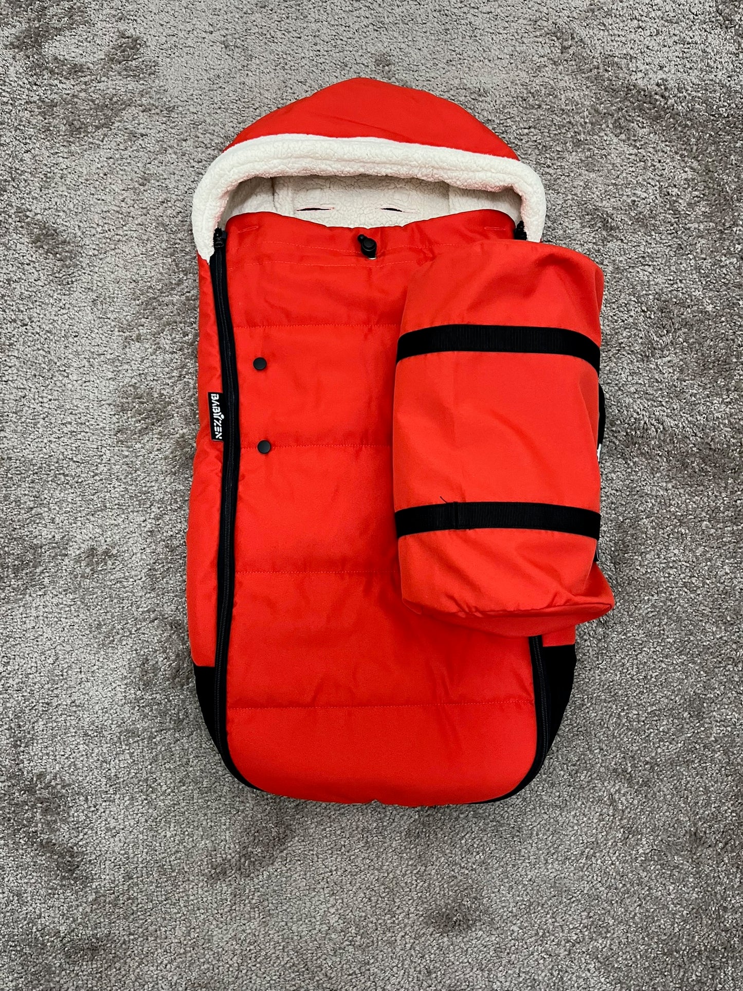 Chancelière Rouge YOYO — Confort Hiver Pack 6+ Babyzen Stokke