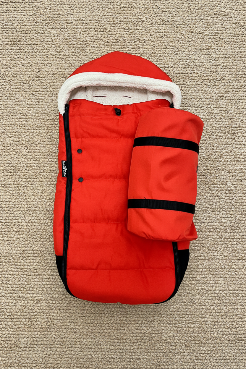 Chancelière Rouge YOYO — Confort Hiver Pack 6+ Babyzen Stokke