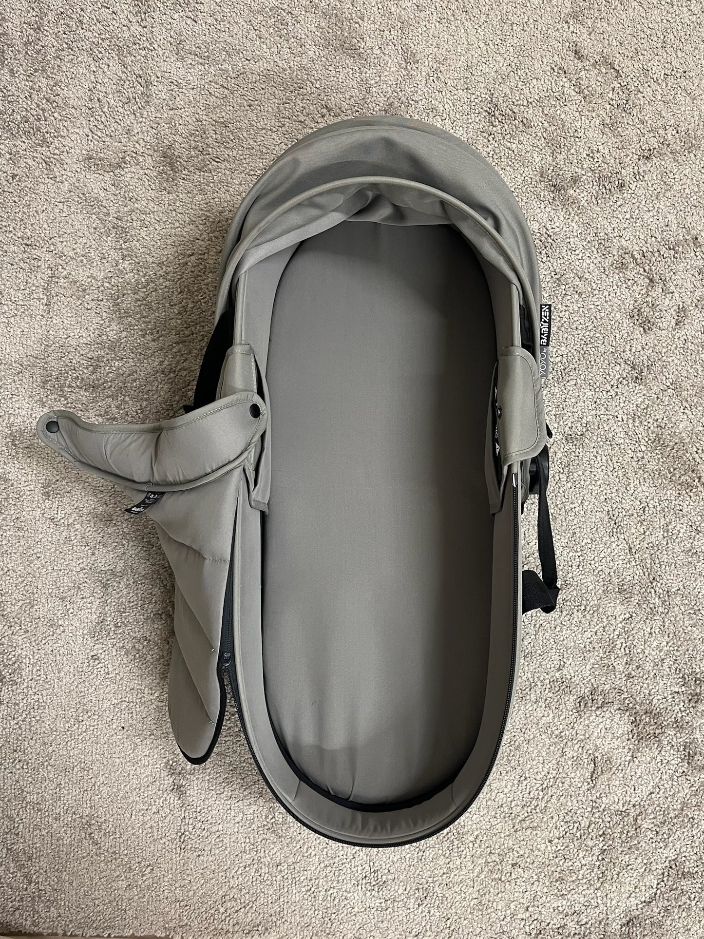 Nacelle Grise YOYO — Dès la Naissance Poussette Babyzen Stokke