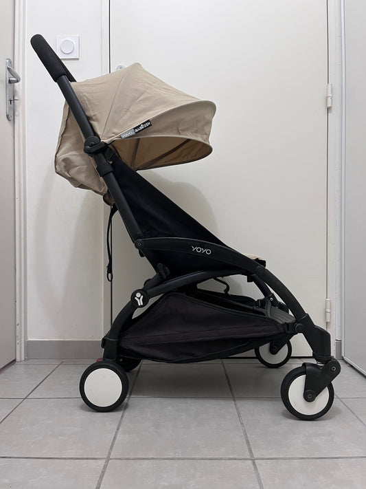 Poussette YOYO Babyzen pack 6+ taupe