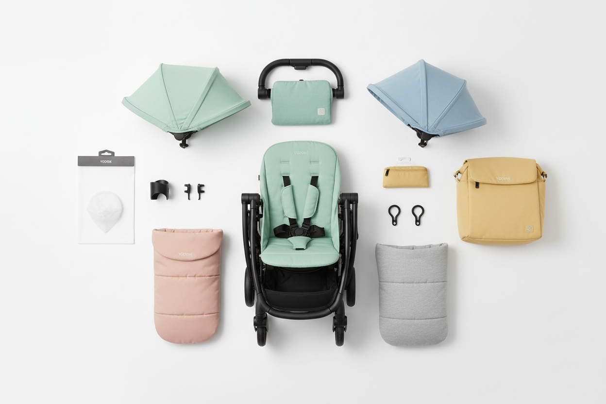 Flat lay produit